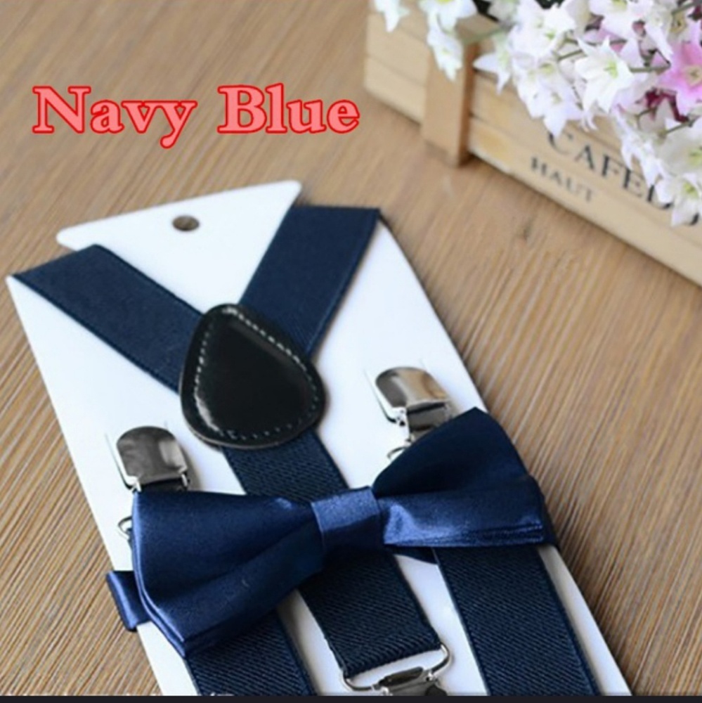 Bow Tie & Suspenders Little Boys 2018 - Picture 2 of 6